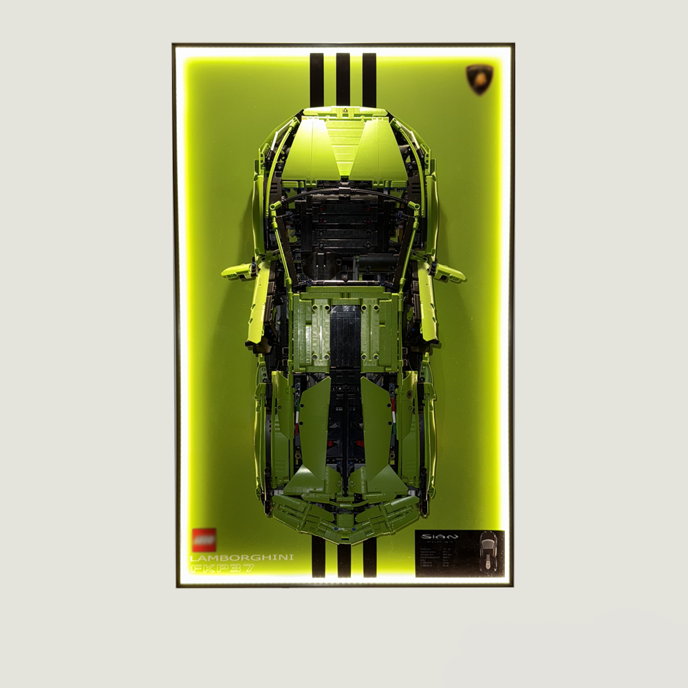 Car Brick Set with LED Frame