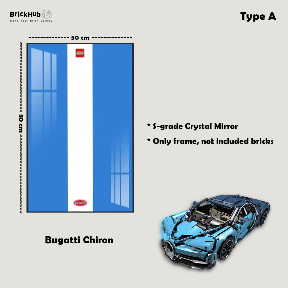 Car Brick Set with LED Frame