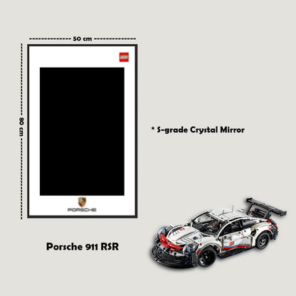 Car Brick Set with LED Frame