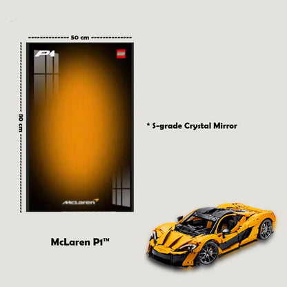 Car Brick Set with LED Frame