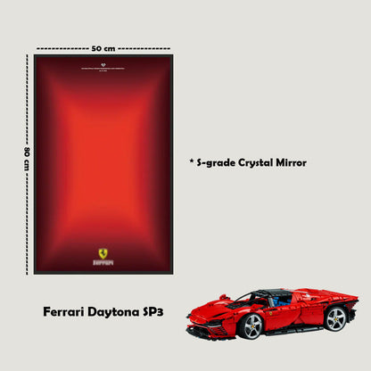 Car Brick Set with LED Frame