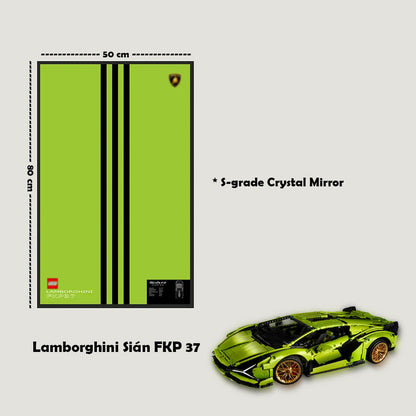 Car Brick Set with LED Frame